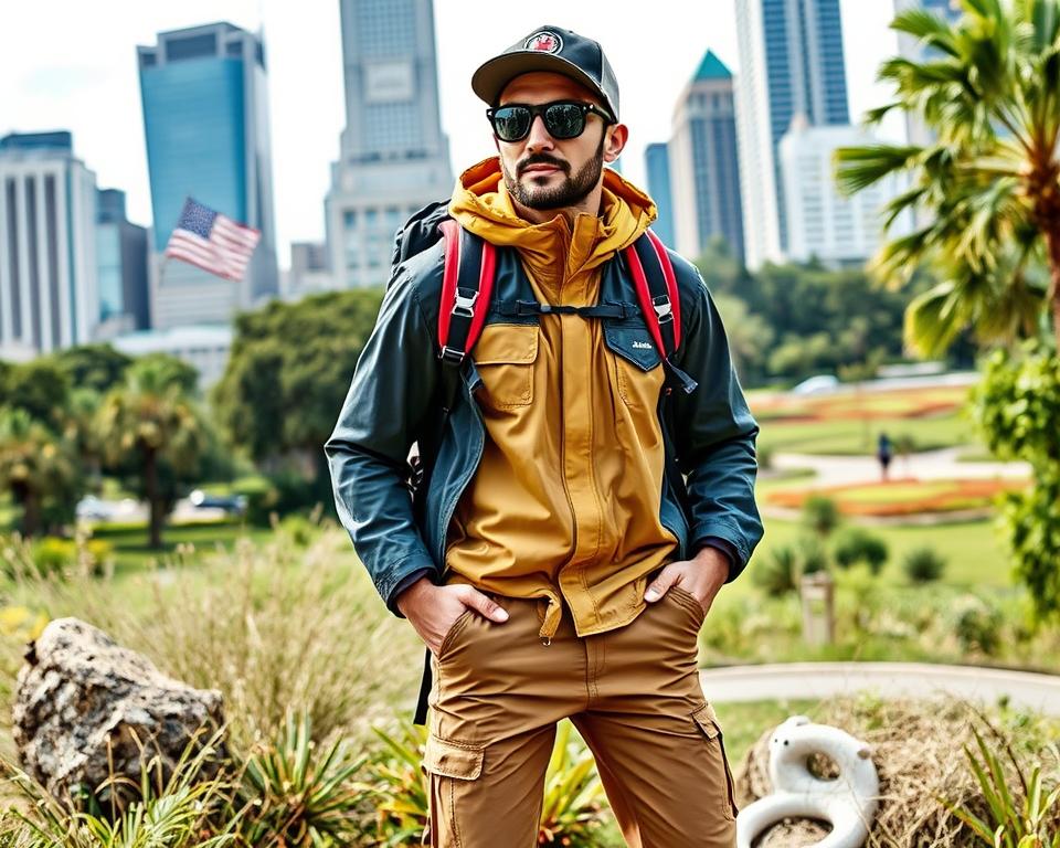 Outdoor-Bekleidung für urbane Entdecker