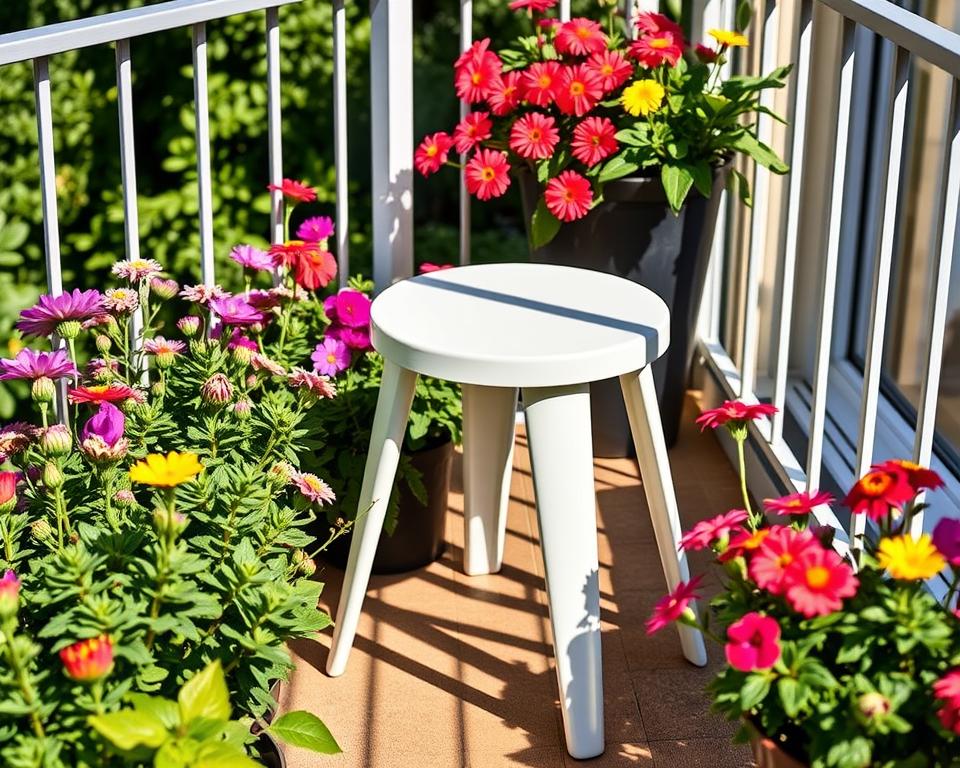 Outdoor-Hocker von Fermob: Flexibel für Garten und Balkon