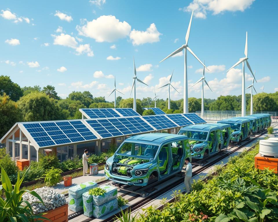 Ressourcenschonung in der Autoherstellung