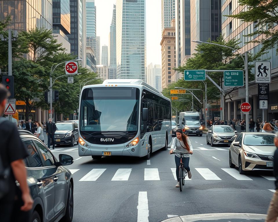 Risiken autonomer Busse Stadtverkehr