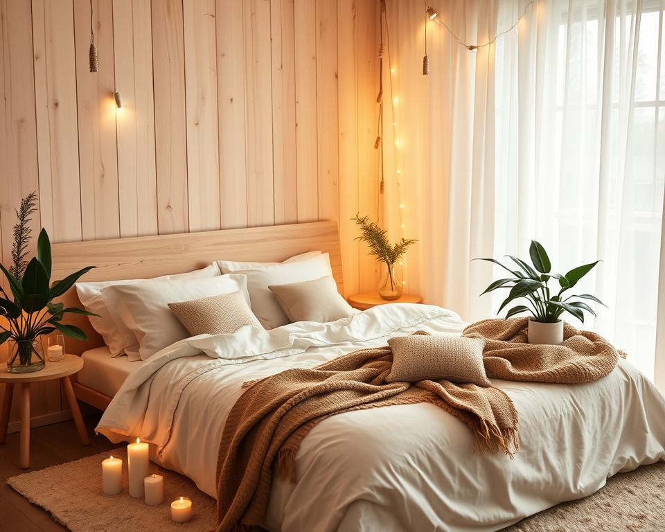 Schlafzimmerdekoration für mehr Gemütlichkeit