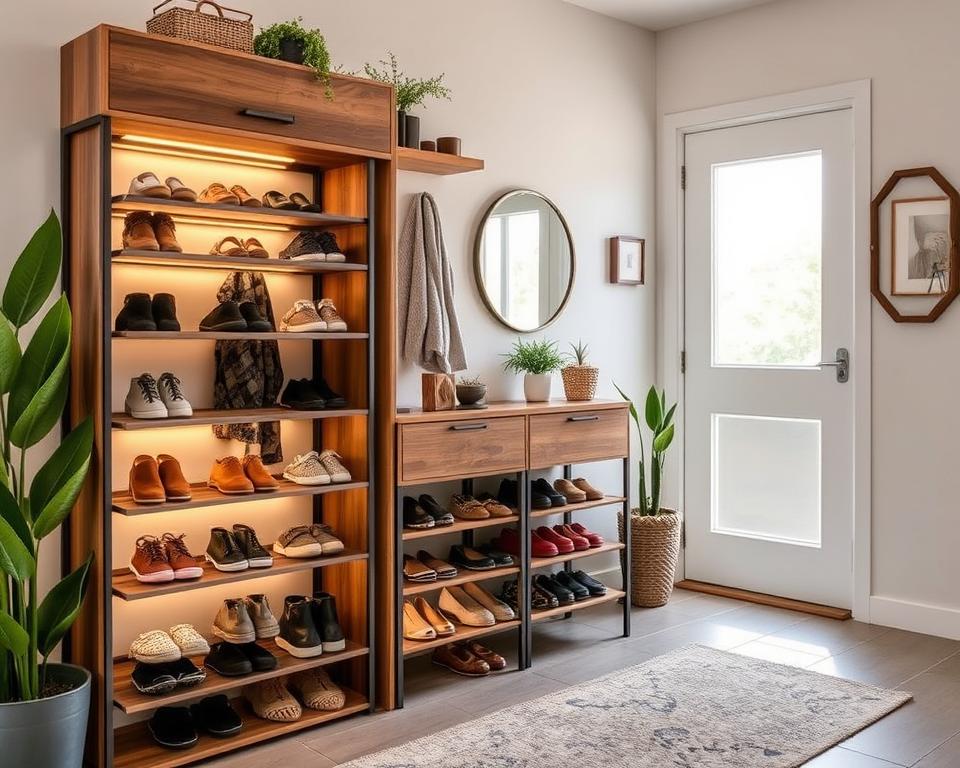 Schuhregale von Tchibo: Ordnung für Eingangsbereiche