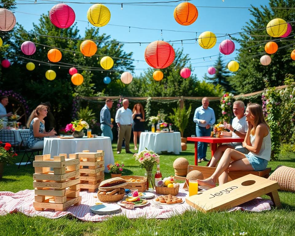 Tipps zur Planung einer Gartenparty