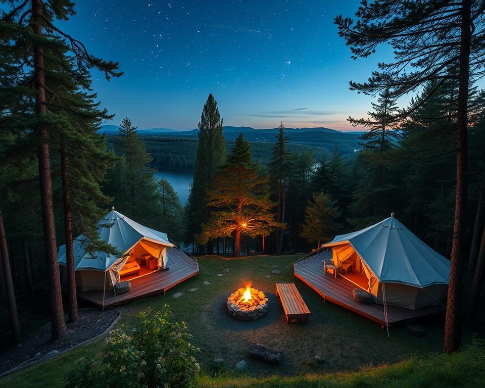 Top-Destinationen für Glamping