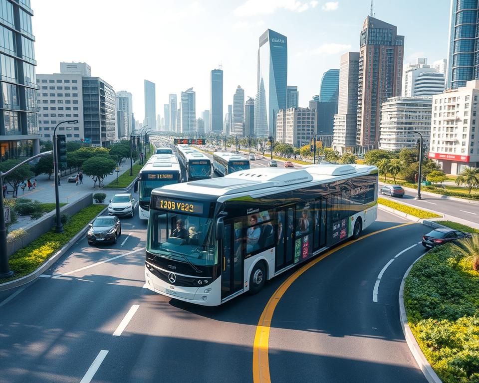 Verkehrsentlastung durch autonome Busse