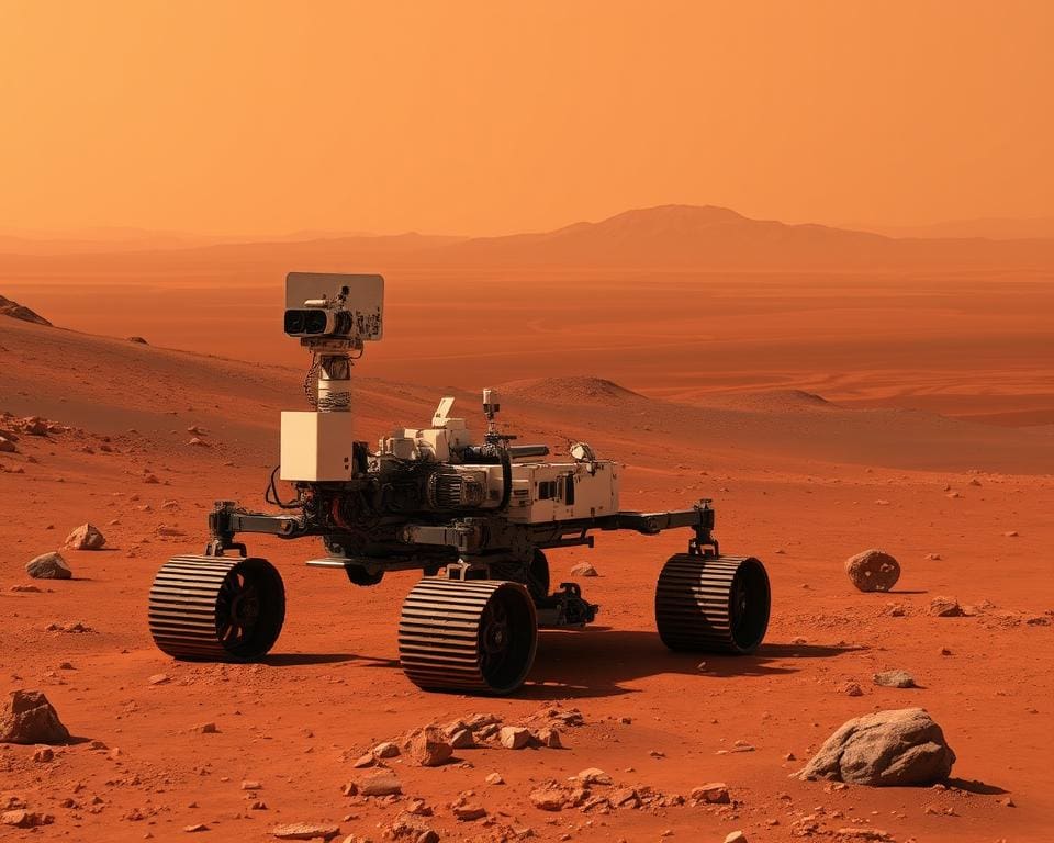 Was macht der Mars-Rover?