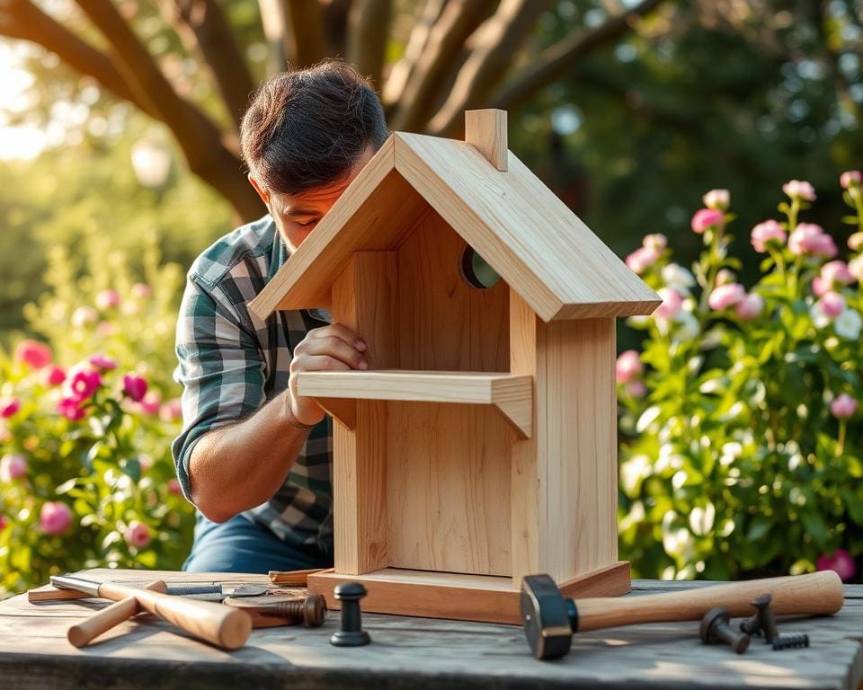 Wie baue ich ein Vogelhaus?