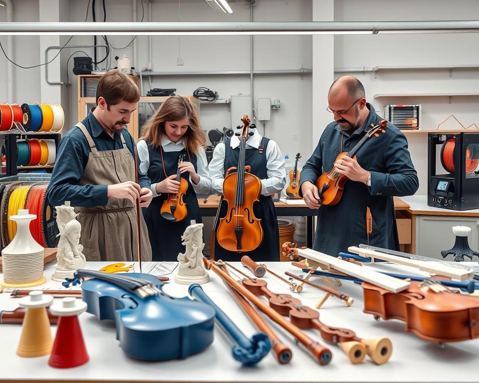 Wie beeinflusst 3D-Druck die Fertigung von Musikinstrumenten?