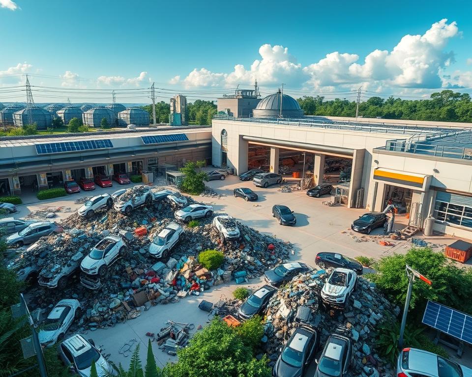 Wie beeinflusst Recycling die Automobilherstellung?