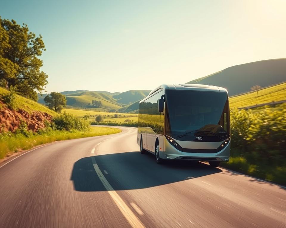 Wie sicher sind autonome Busse auf Landstraßen?