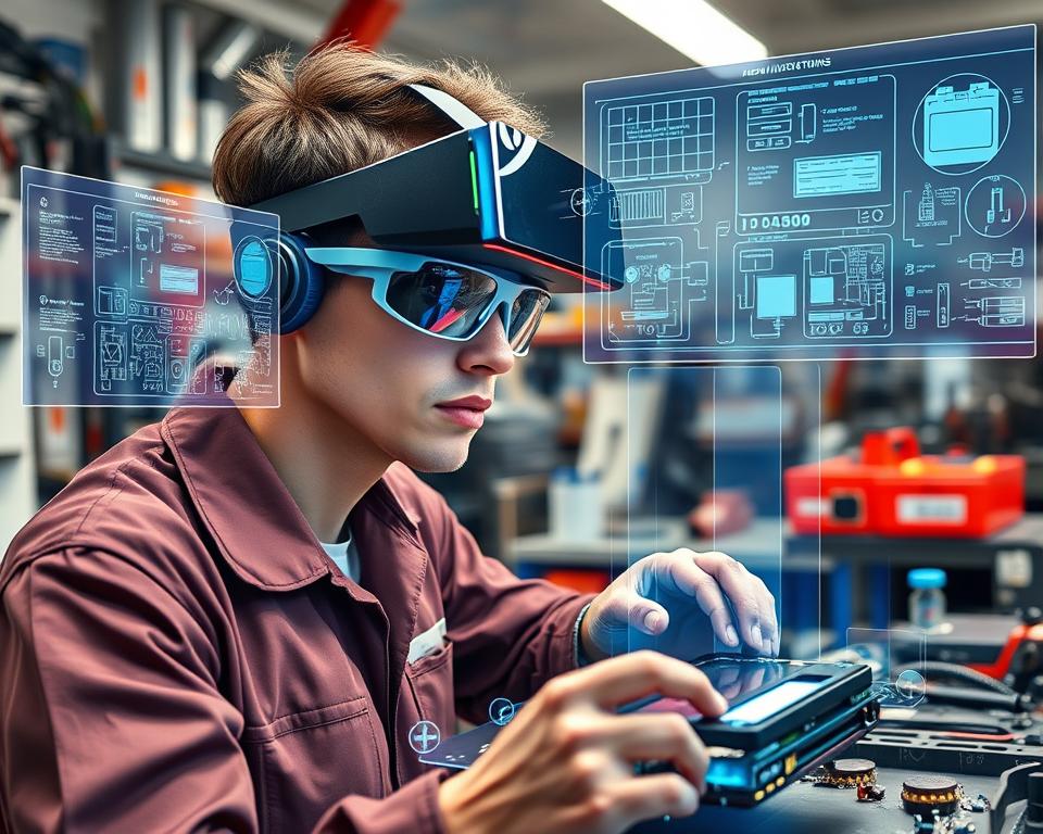 Wie verändert Augmented Reality die Reparatur von Geräten?