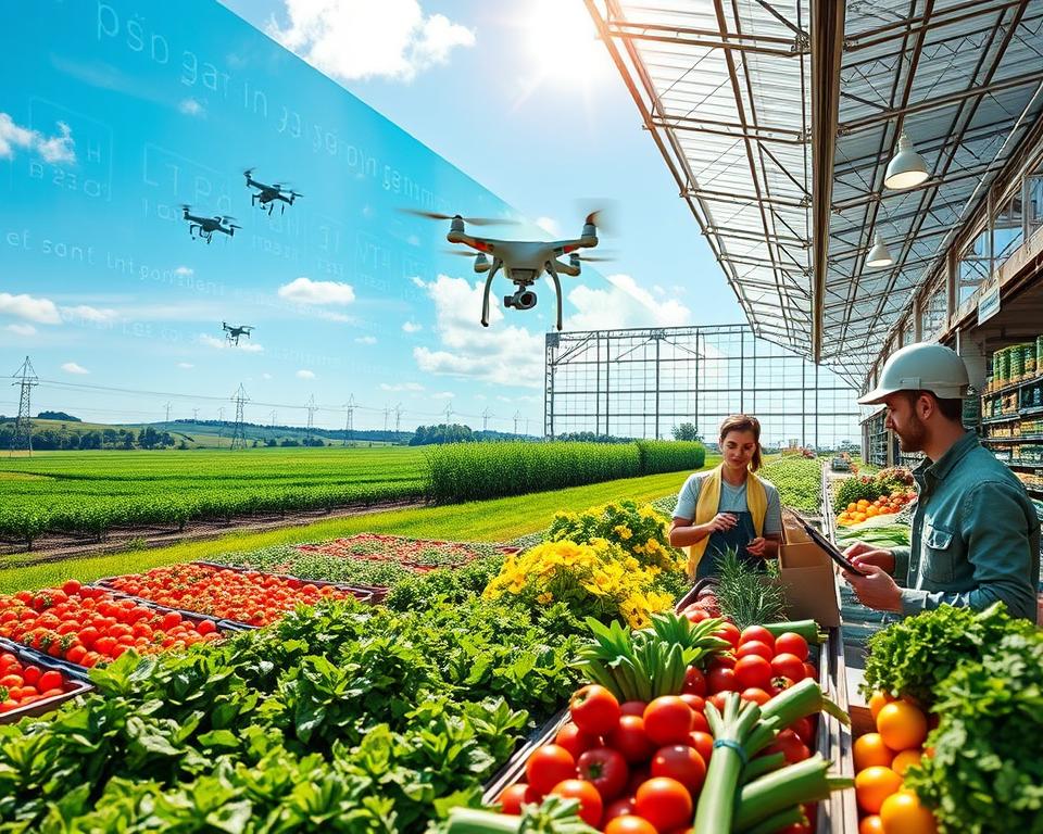 innovative Technologien in der Lebensmittelversorgung