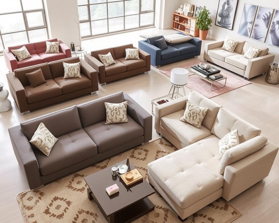 moderne Schlafsofas