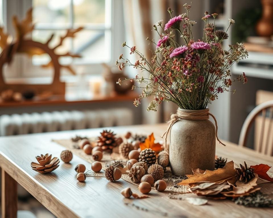 nachhaltige Dekoration mit Naturprodukten