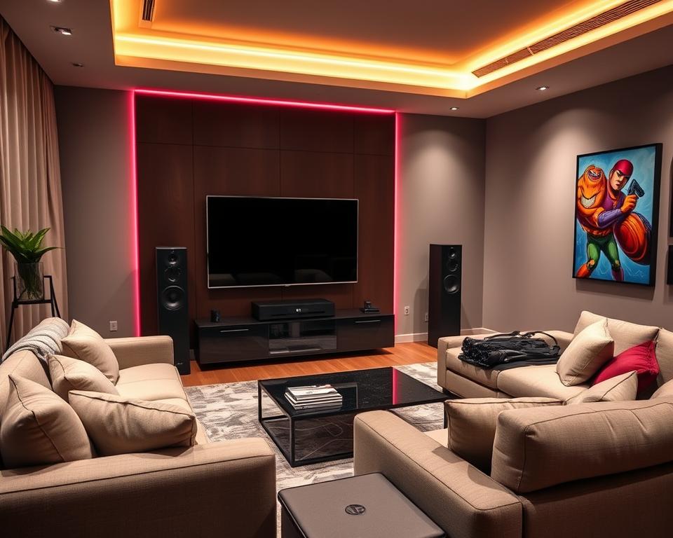 optimale Integration Heimkino-Systeme