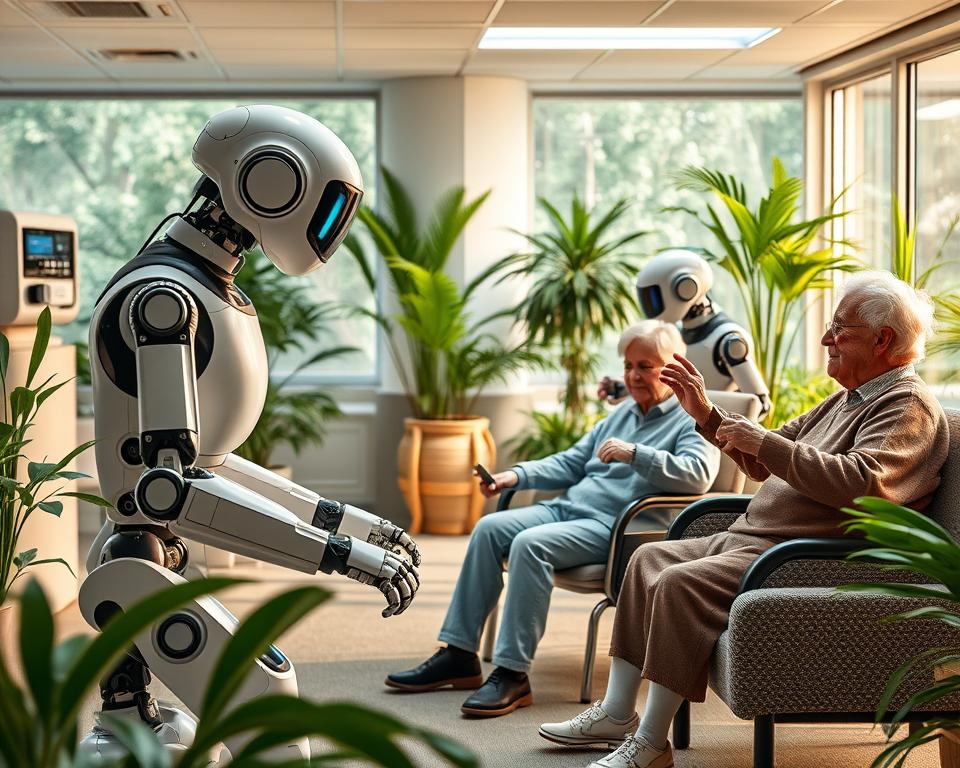 Altenpfleger: Wie Robotik den Pflegealltag unterstützt