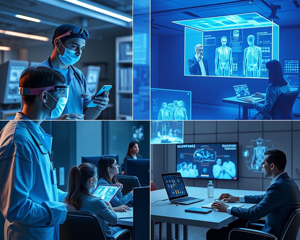 Anwendungen von Hologrammen in verschiedenen Sektoren