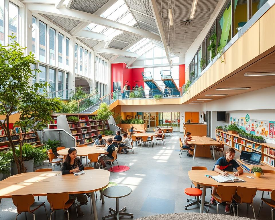 Architekt für Schulen: Lernräume kreativ und modern gestalten