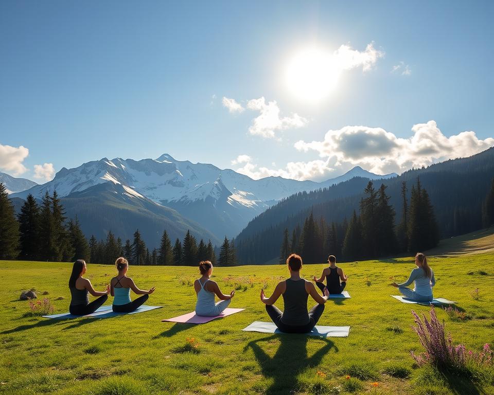 Arosa: Ruhe und Yoga in den Bergen erleben