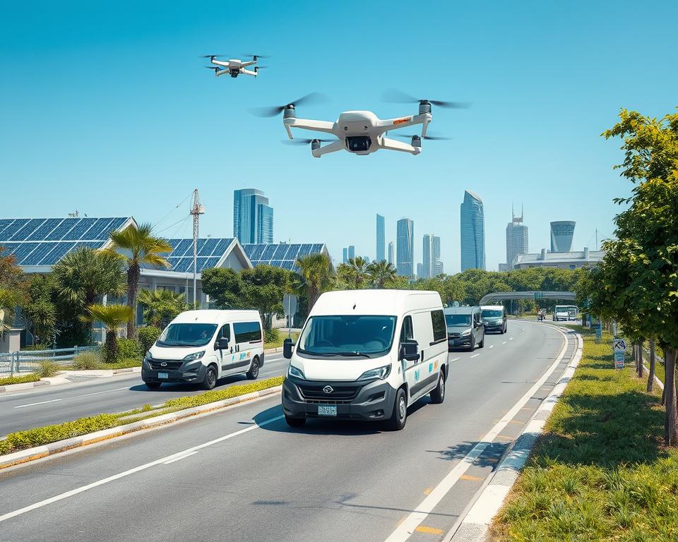 Autonome Fahrzeuge für nachhaltige Logistik