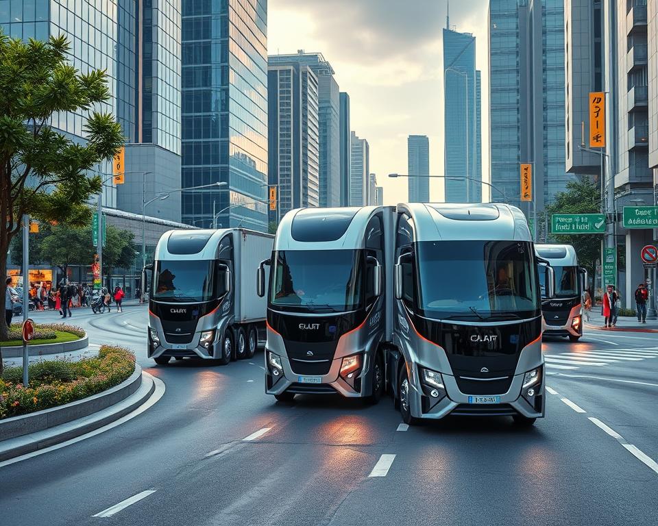 Autonome Lastwagen für innovative Gütertransporte