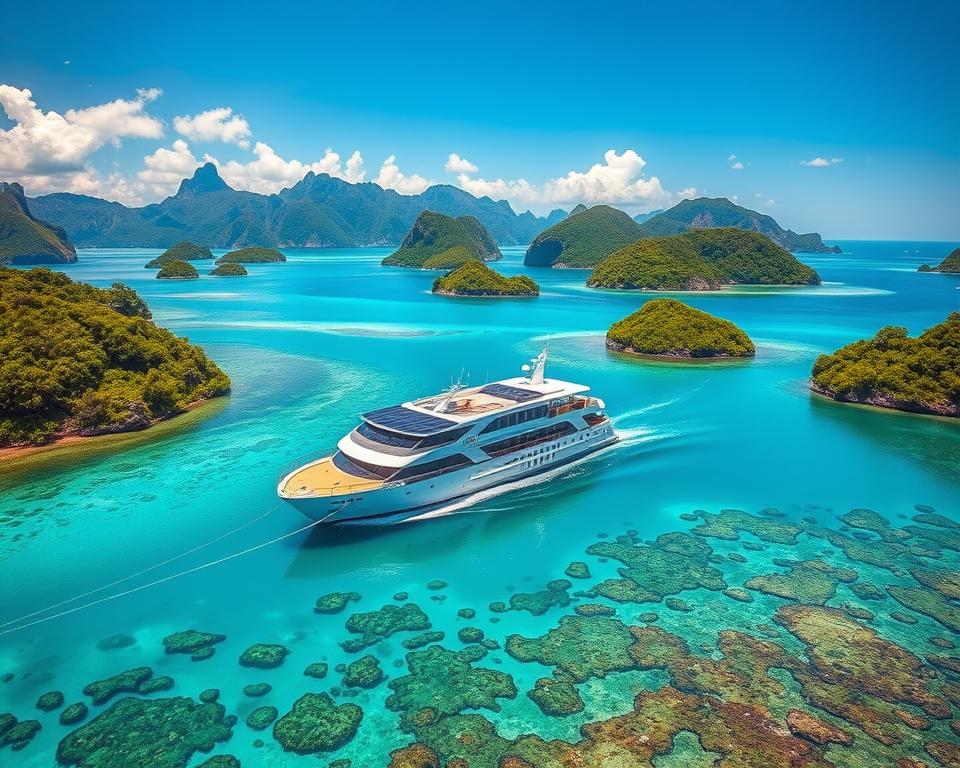 Beste Ziele für nachhaltige Seereisen