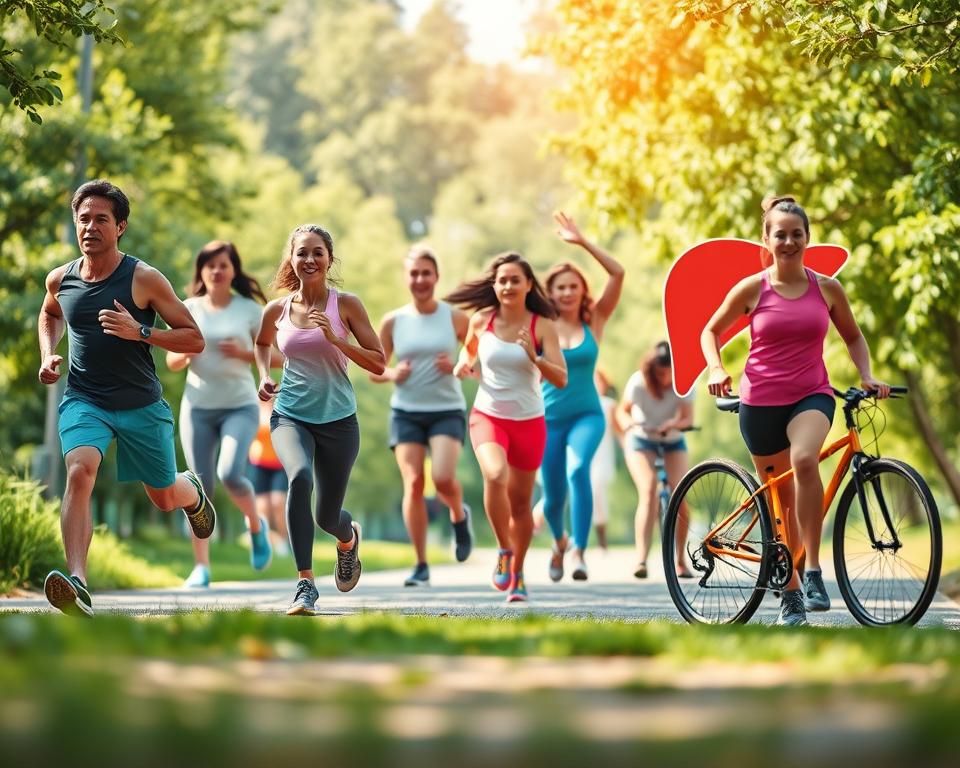 Bewegung für die Leber