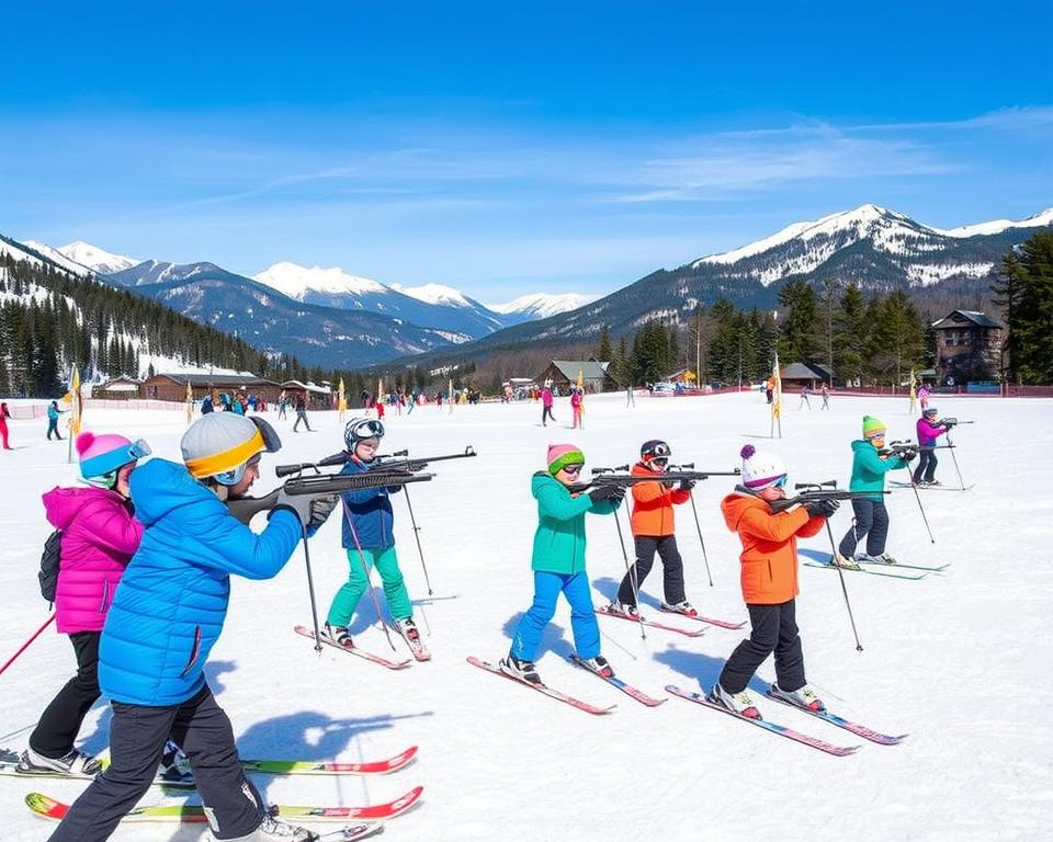 Biathlon für Kinder in Ruhpolding Biathlon für Kinder in Ruhpolding