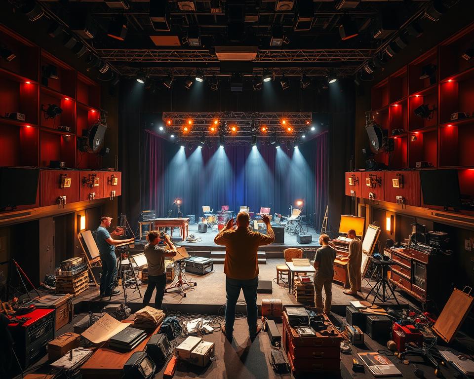 Bühnenmeister: Die Kunst der Organisation hinter den Kulissen