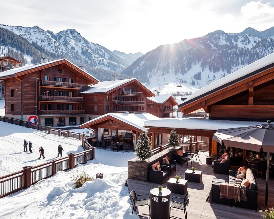 Courchevel: Luxuriöser Winterurlaub im Skigebiet