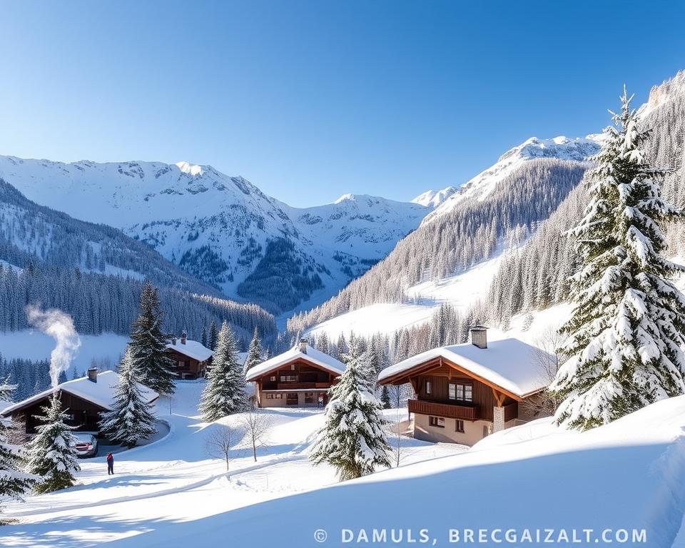 Damüls: Schneereichtum im Bregenzerwald genießen