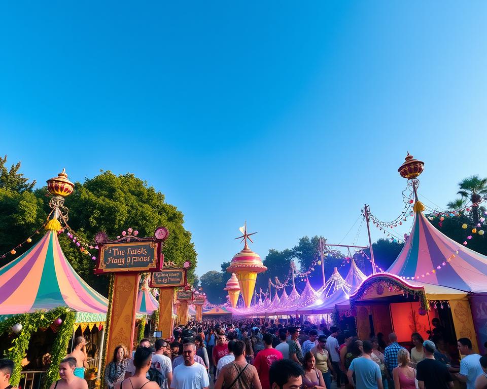 Dekorateur für Festivals: Kreative Konzepte für Open-Air-Events