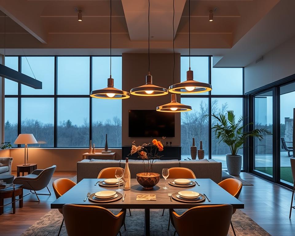 Design-Pendelleuchten für moderne Esszimmer