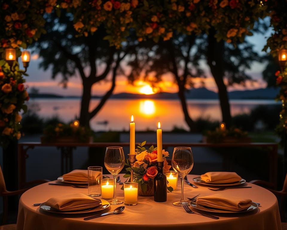 Die besten Restaurants für romantische Dinner-Erlebnisse