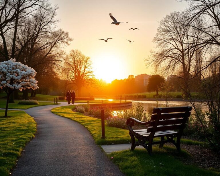 Die schönsten Parks für romantische Spaziergänge