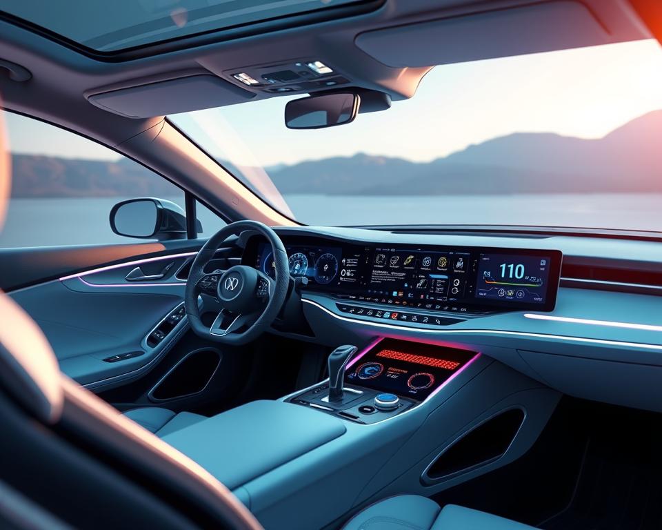 Digitale Bedienelemente im Auto