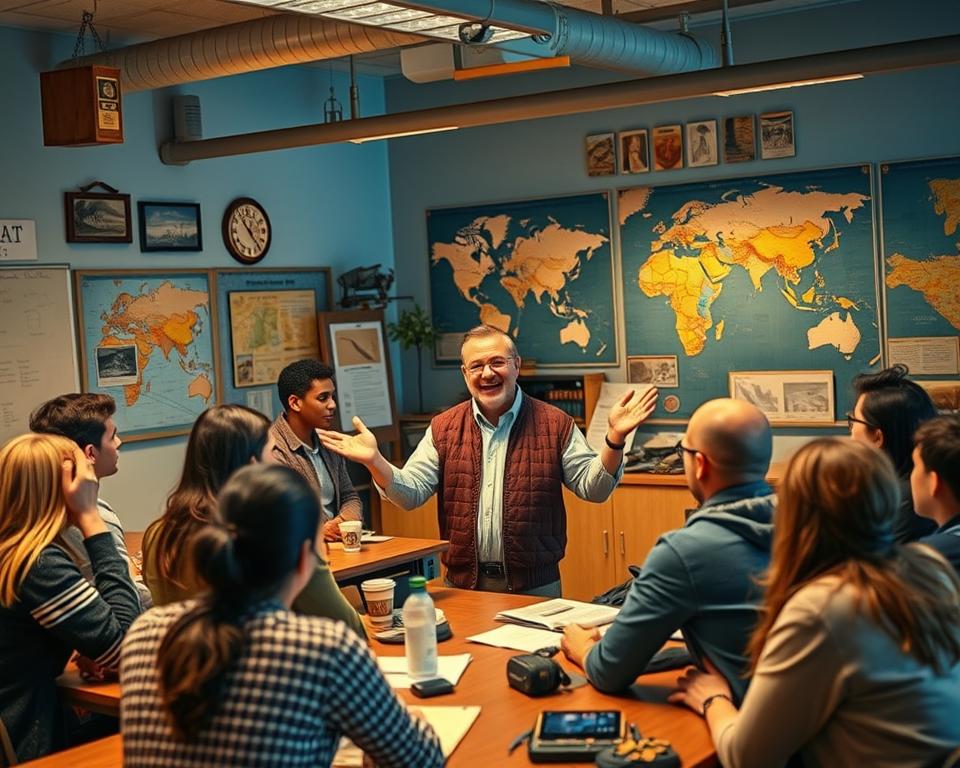 Dozent für Geschichte: Vergangenheit lebendig vermitteln