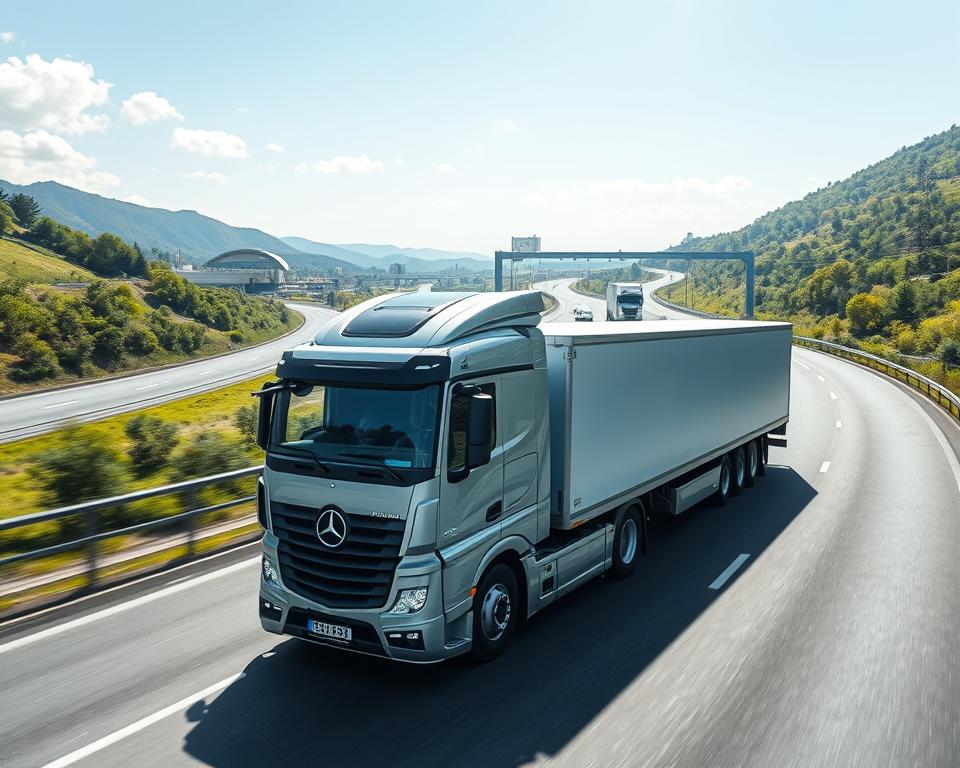 Effiziente Logistiklösungen durch autonome Lkw