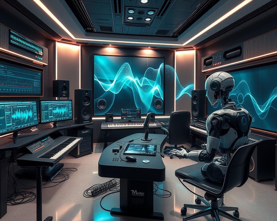 Effizienzsteigerung durch KI in der Musikproduktion