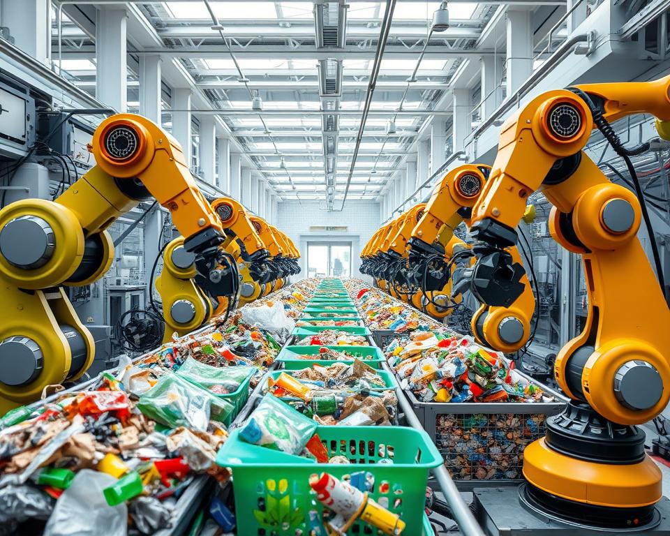 Effizienzsteigerung durch Recyclingroboter