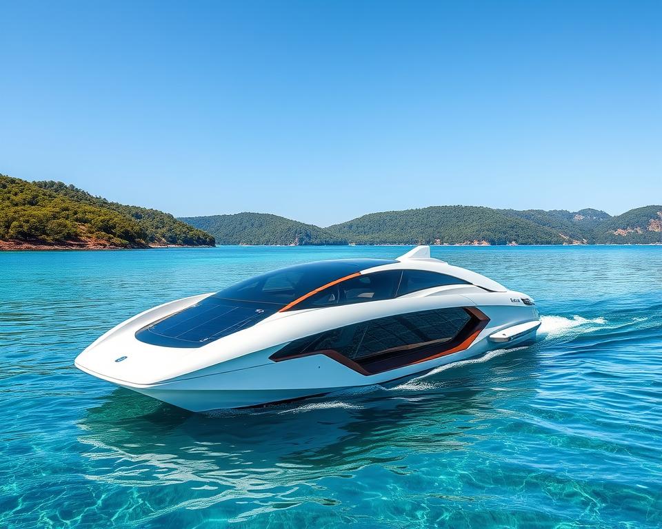 Elektrische Freizeitboote mit fortschrittlichen Technologien