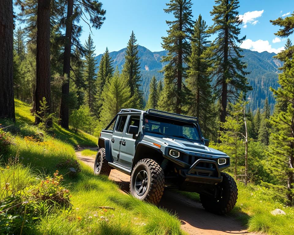 Elektrische Geländewagen für emissionsfreie Abenteuer