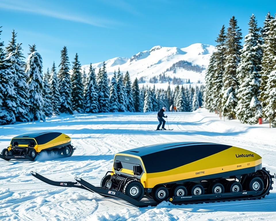Elektrische Hilfsmittel für Skifahrer