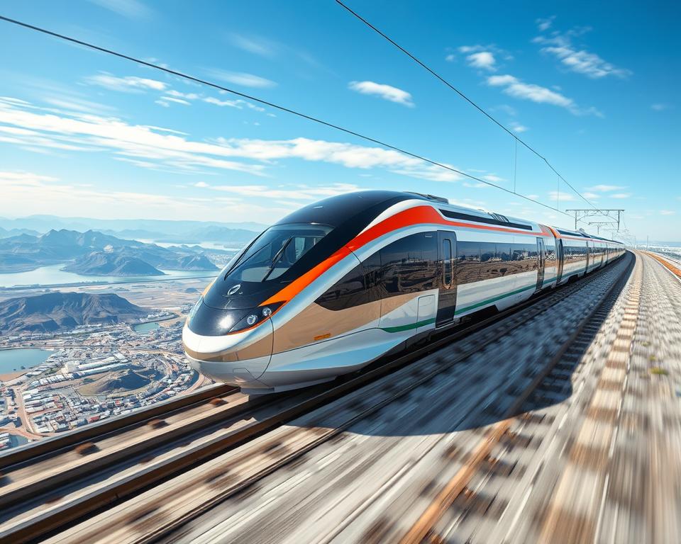 Elektrische Hochgeschwindigkeitszüge für interkontinentale Reisen