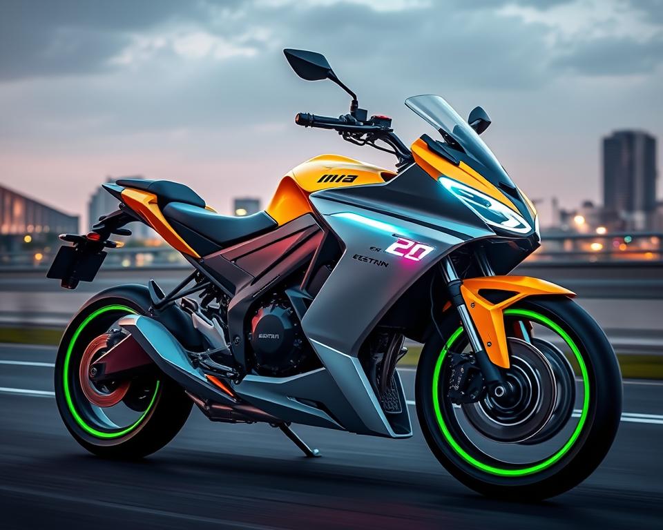 Elektrische Motorräder mit erweiterter Akkuleistung