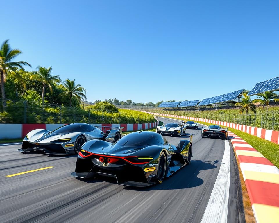 Elektrische Rennwagen für grüne Motorsportzukunft