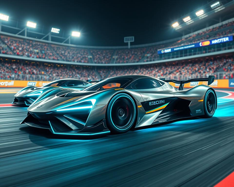 Elektrische Rennwagen mit fortschrittlichen Akkusystemen