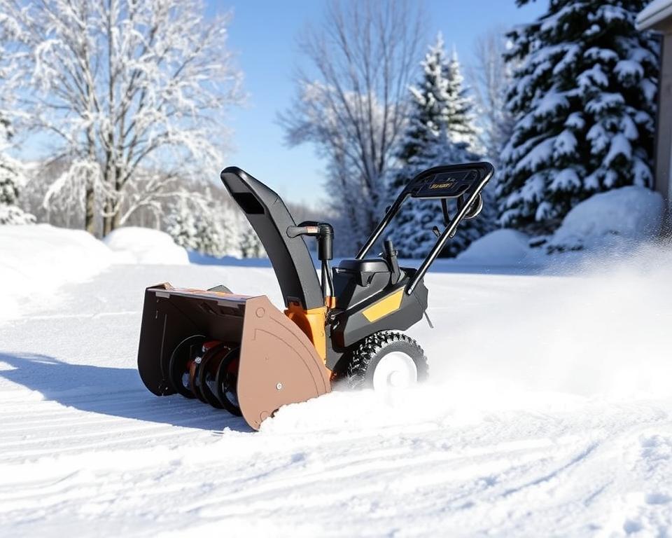 Elektrische Schneefräsen