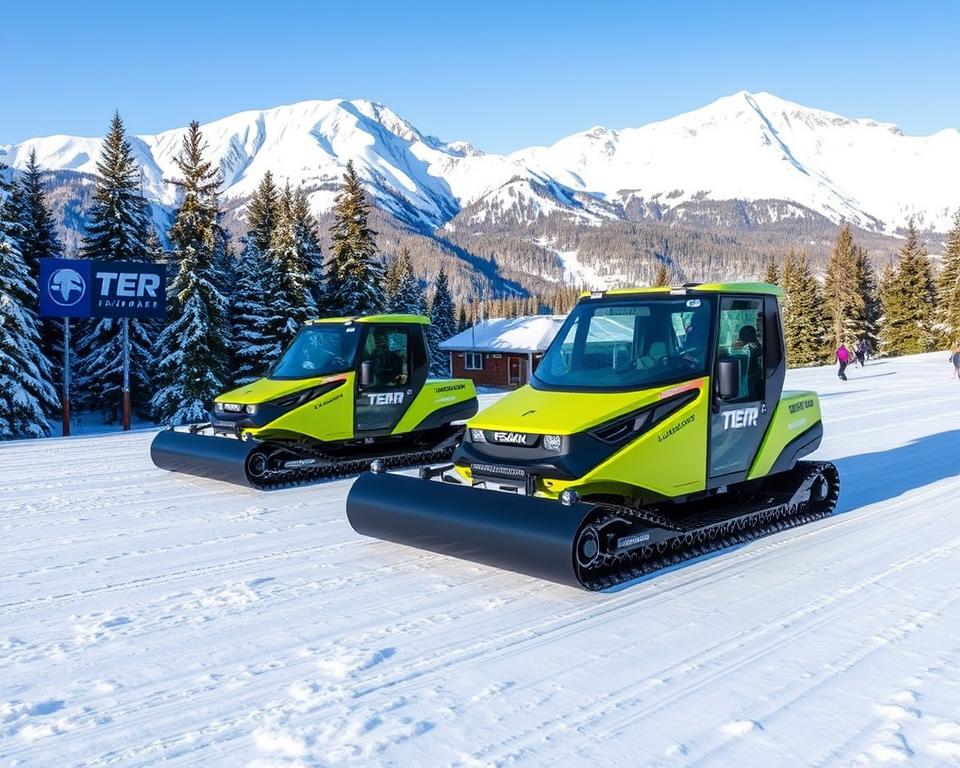 Elektrische Schneeraupen für den Bergsport
