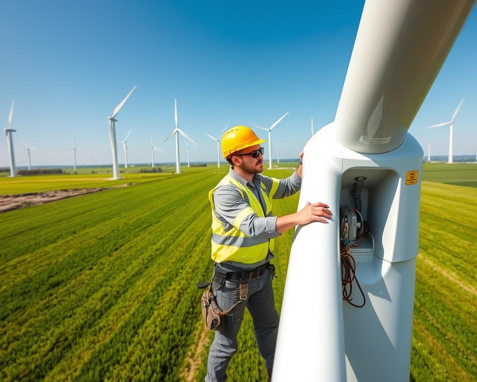 Elektromonteur für Windkraftanlagen: Saubere Energie voranbringen